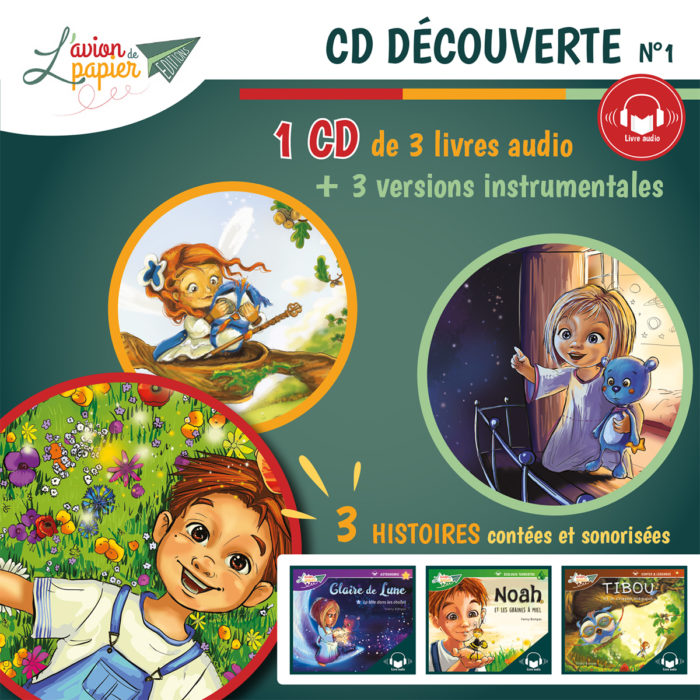 L'AVION DE PAPIER - DECOUVERTE - Livres Audio Jeunesse pour les 3 à 11 ans (2020)