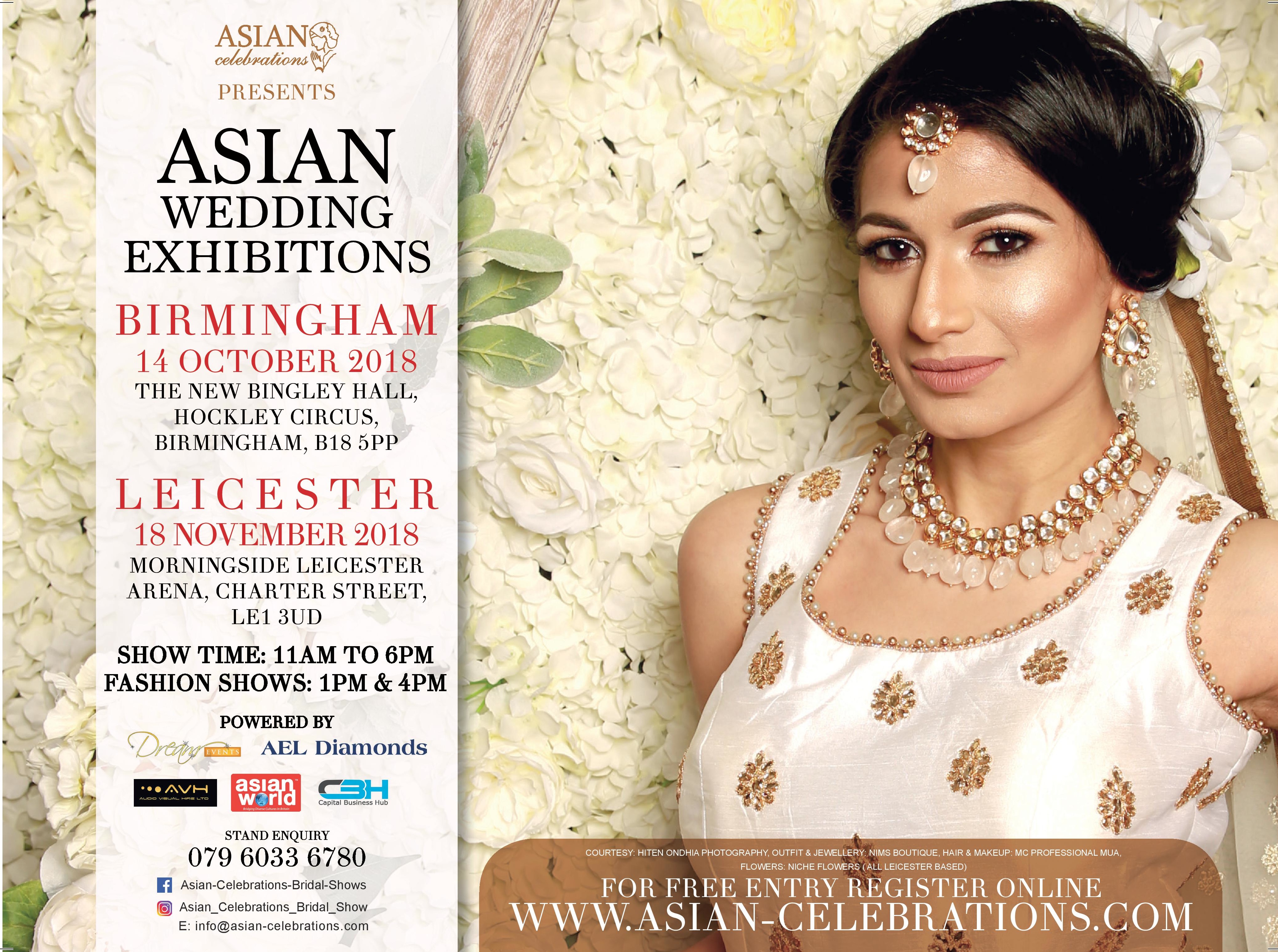 Asian Wedding ExhibitionsBirmingham & Leicester 