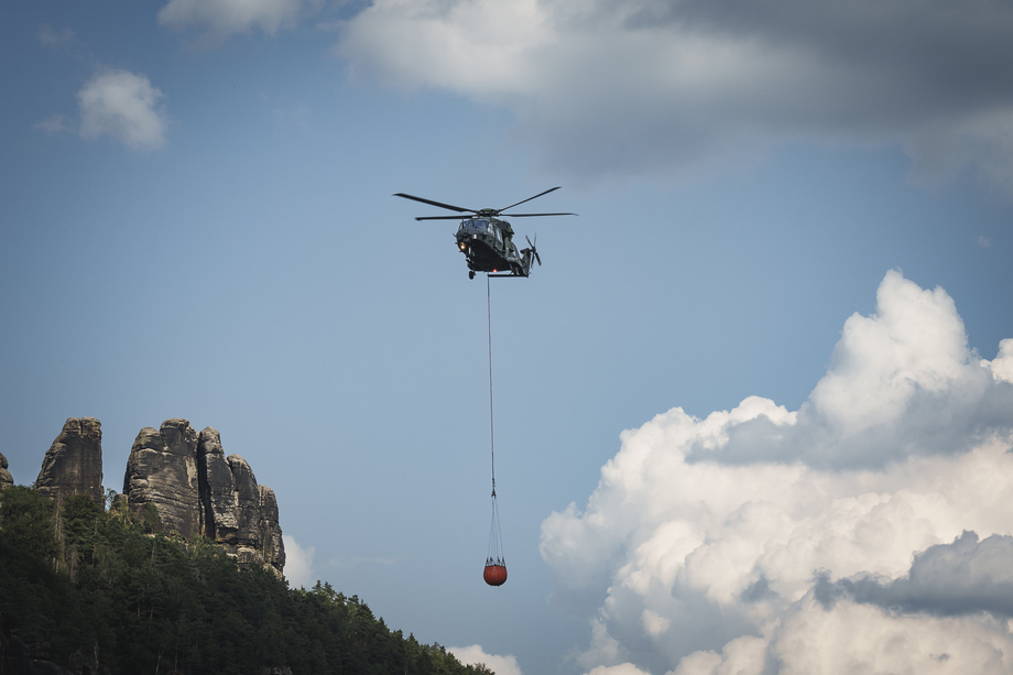 Bundeswehr, Elbtal, Helikopter, Hubschrauber