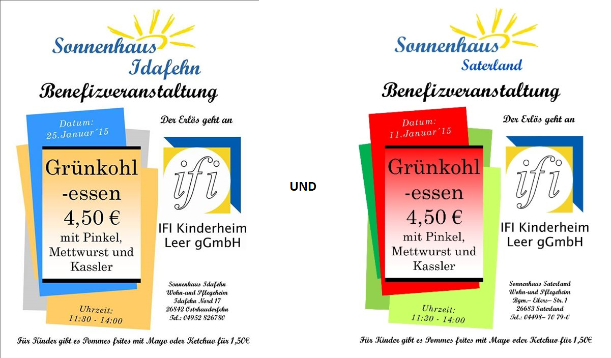 Flyer Grünkohlessen Sonnenhaus 2015 Flyer Grünkohlessen Sonnenhaus 2015