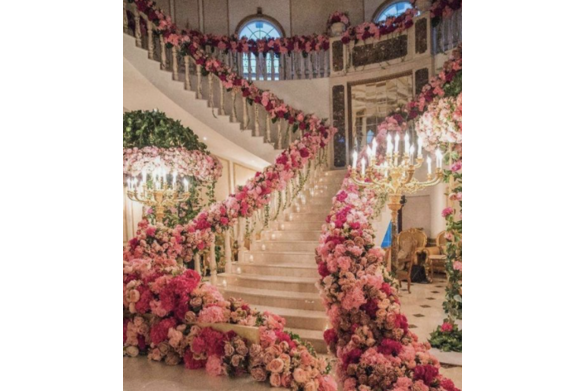 Floral Staircase 
