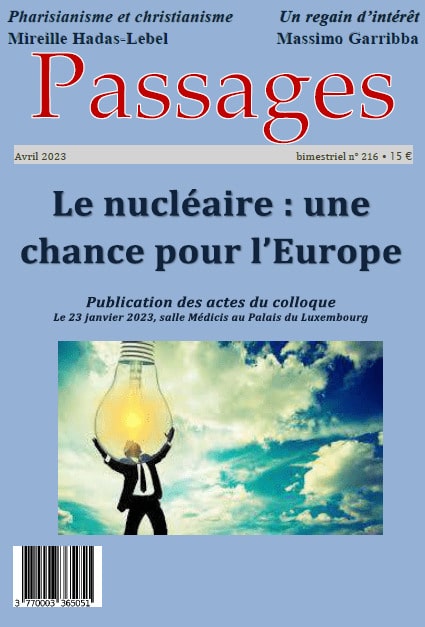 N° 216 Le nucléaire : une chance pour l'Europe (numérique)