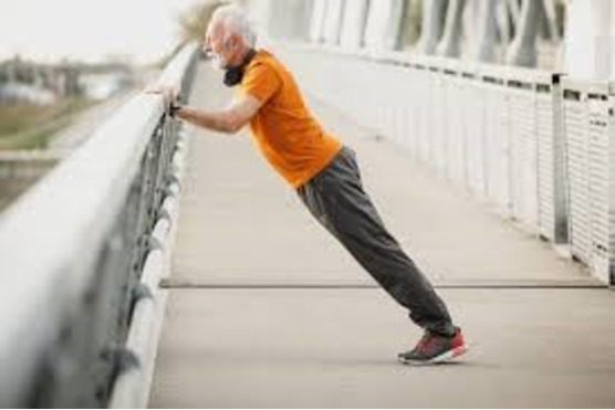 Man exercising