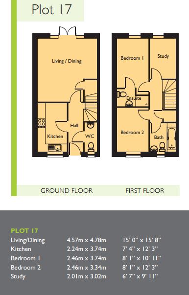 the oaks chichester buy-to-let floorplan