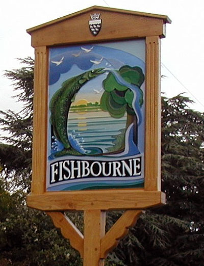 fishbourne sign