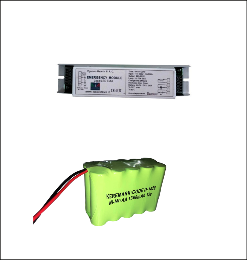 INVERTER 12V + BATTERIA 12V 2600 MHA