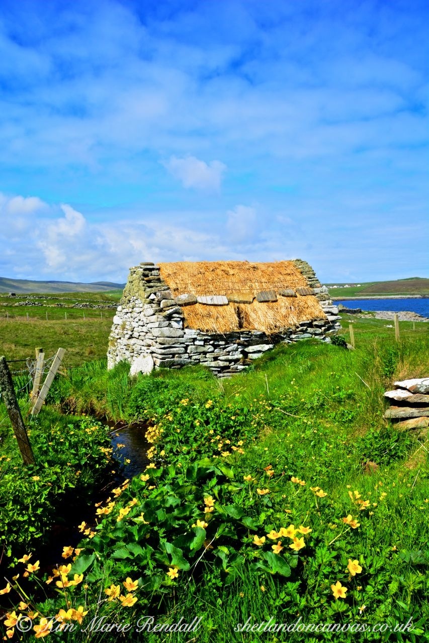 Water Mill, Shetland Croft House Museum, Dunrossness