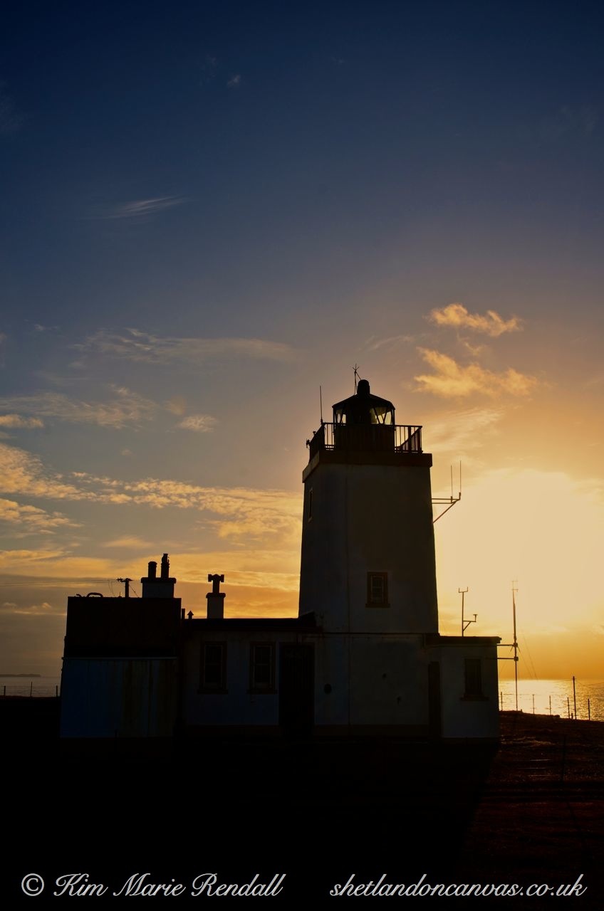 Sunset at Eshaness Lighthouse