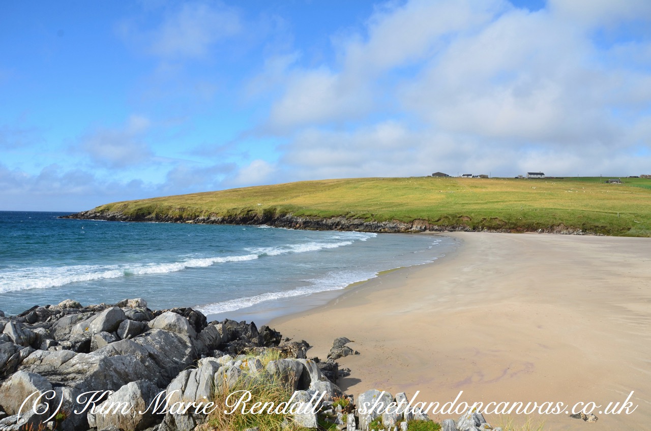 Sunny Day at West Sandwick, Yell