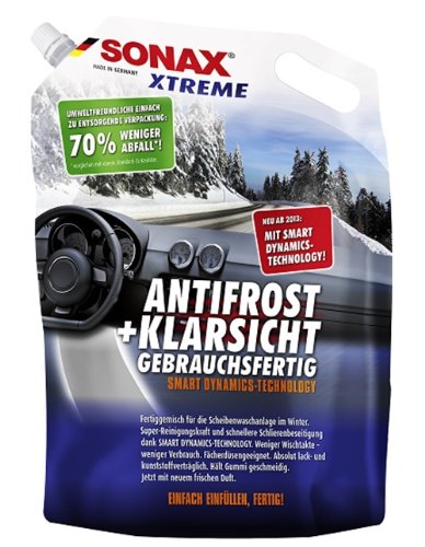 Sonax 232441 Xtreme Antifrost und Klarsicht gebrauchsfertig Standbodenbeutel 3 Liter (1L /4,65€)