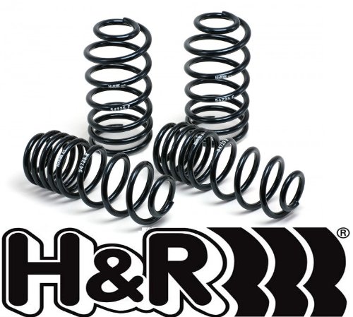 H&R Federn VW Scirocco III incl. R Typ 13, ab/from 1021kg VA-Last/FA load, incl. DCC, Mit ABE* ;Baujahr :08/08> Tieferlegung (in mm):30-35