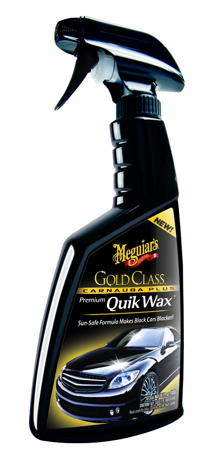 Meguiar's G7716EU Gold Class Carnauba Plus Quik Wax, 473 ml (1L /35,42€)