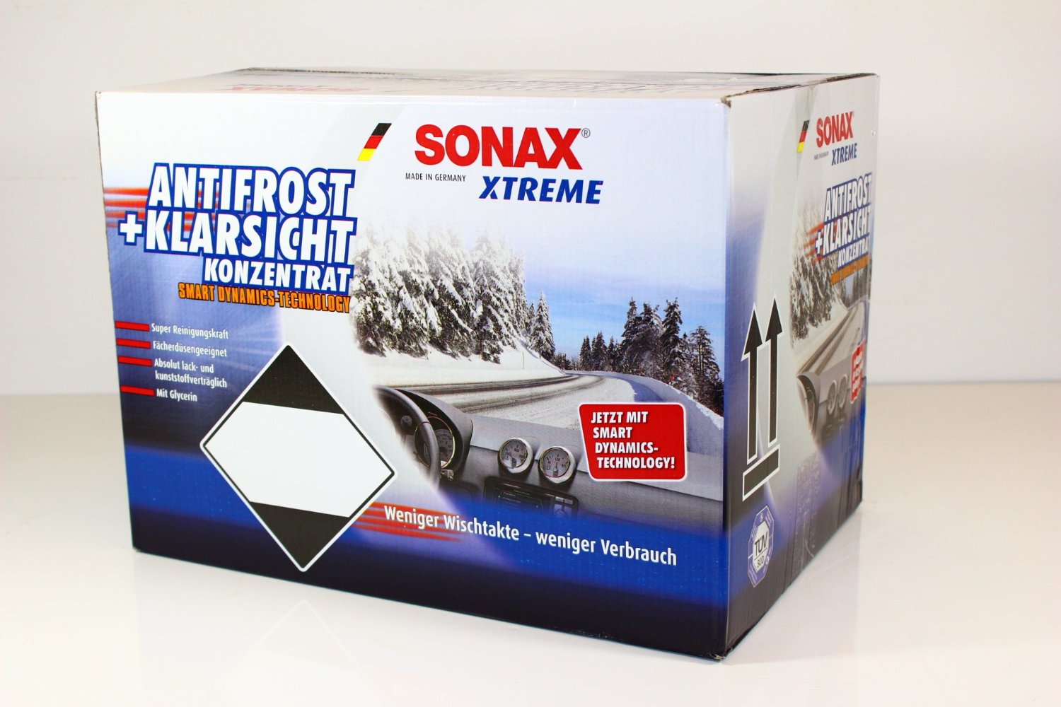 SONAX 02325050 Xtreme Antifrost & Klarsicht Konz. NanoPro 4x 5Liter (1L /3,08€)