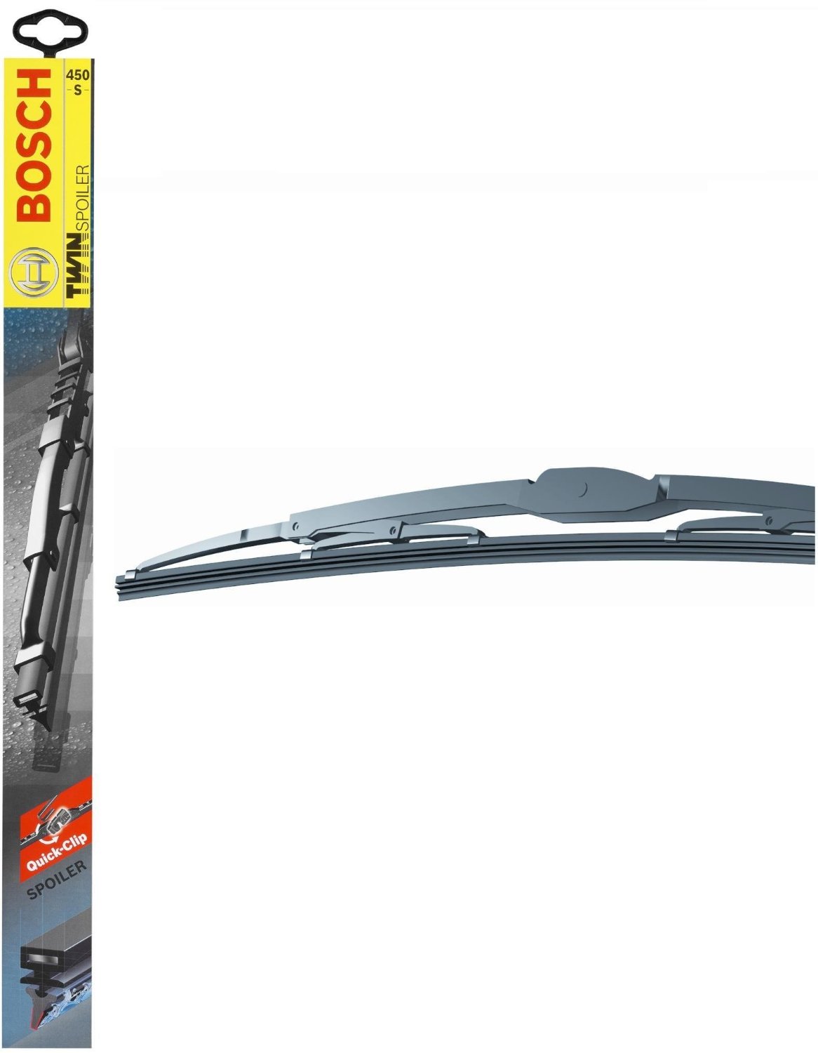 Bosch 3 397 001 422 Wischblatt Twin Spoiler 715S, 530/530 mm