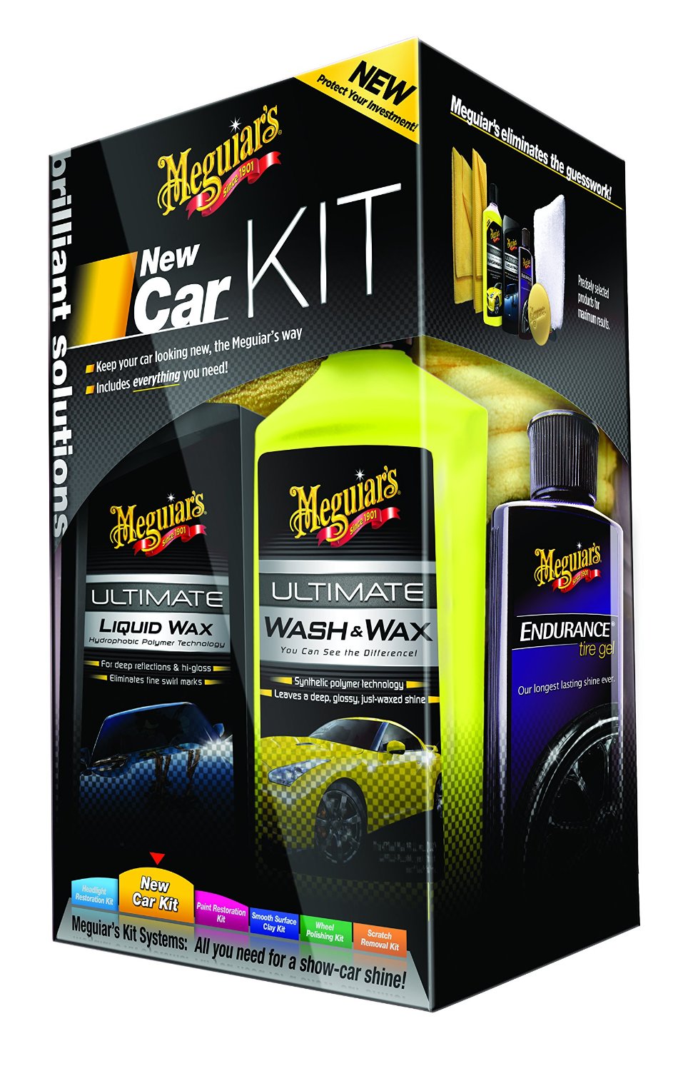 Meguiars G3200EU New Car Kit, Premium Set