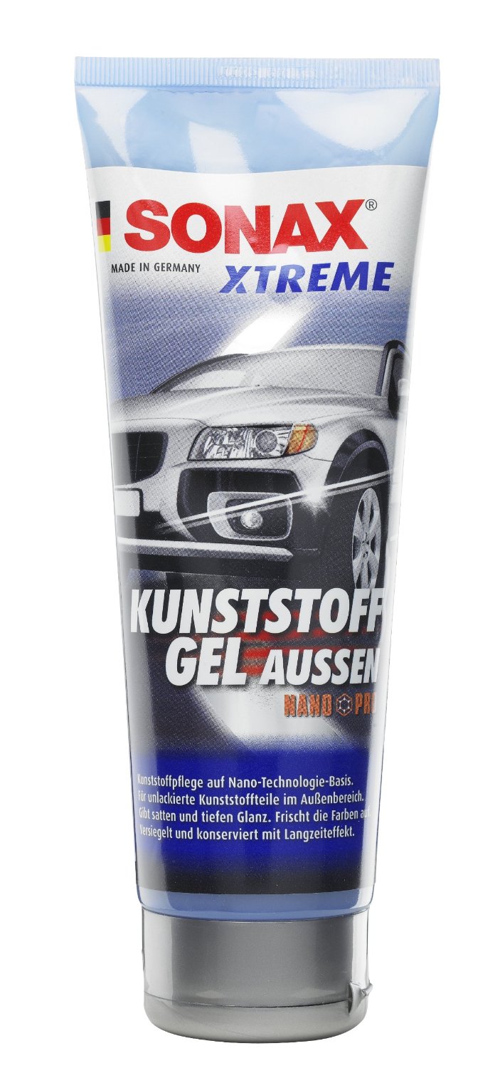 SONAX Xtreme Kunststoff Gel außen NanoPro 250 ml 210 141 (1L /47,88€)