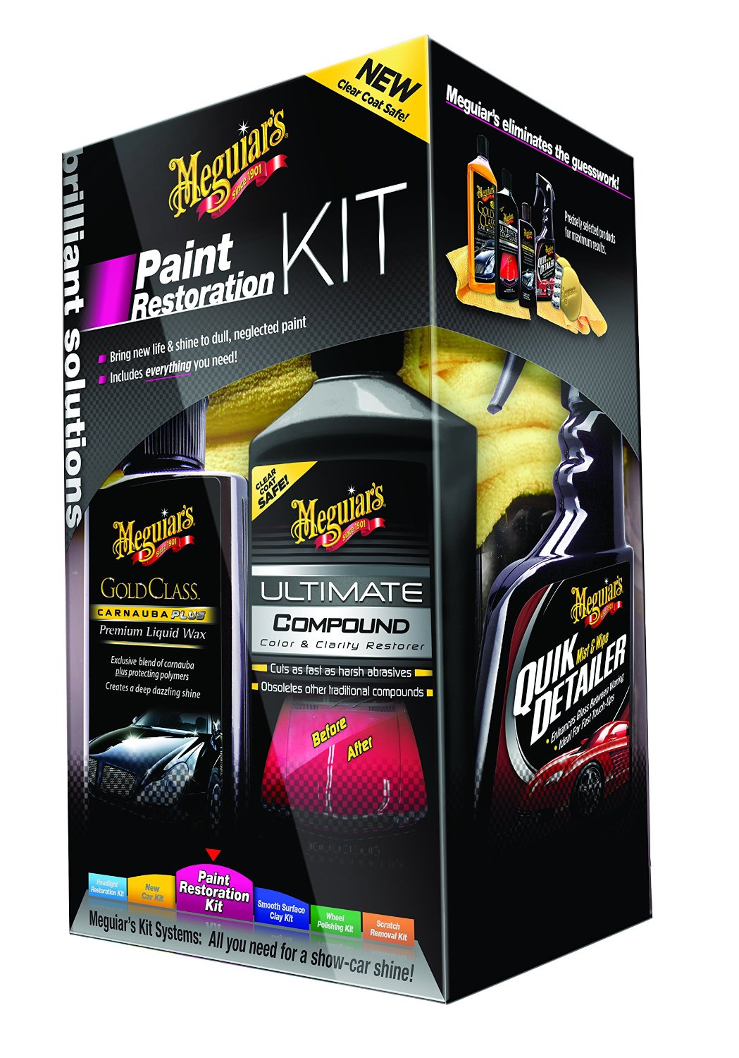 Meguiars G3300EU Paint Restoration Kit, Premium Set
