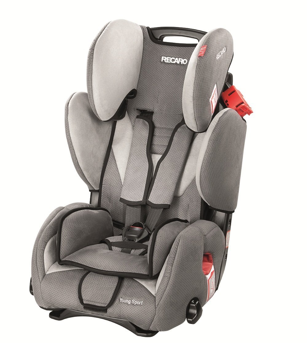 RECARO Young Sport Autositz Gruppe 1/2/3 (9-36 kg), shadow