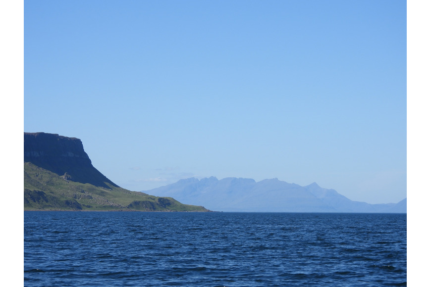 Distant view of Rum