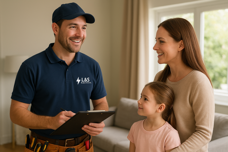 LS Electrical for electrician in Surrey, Hampshire