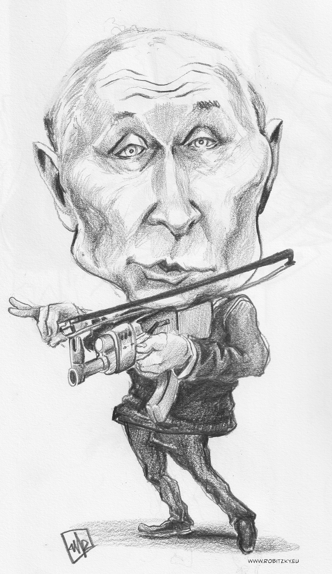 Putin Karikatur Marc Robitzky