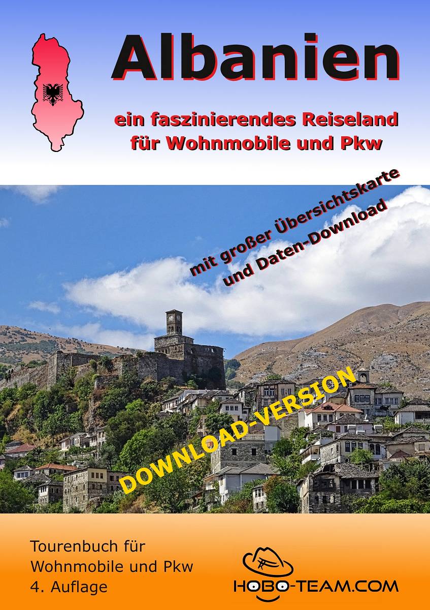 Albanien Tourenbuch für Wohnmobile und Pkw (DOWNLOAD-VERSION)
