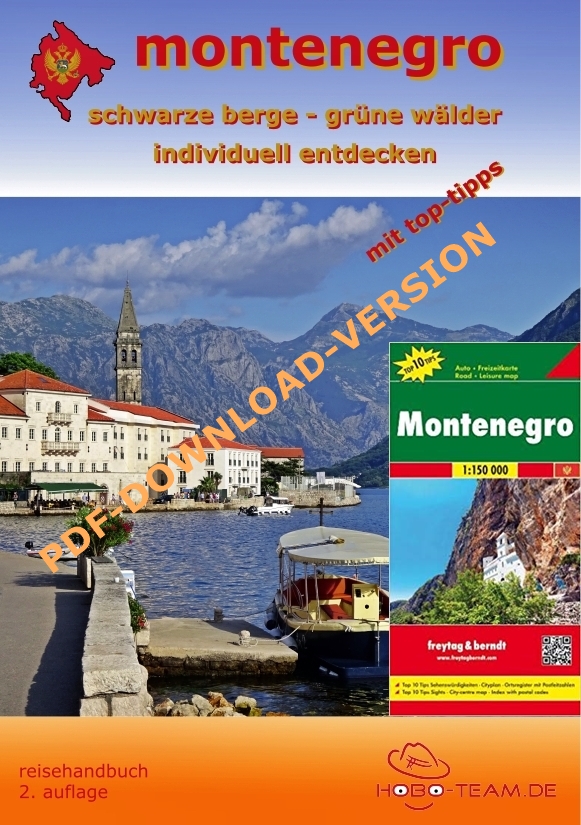 Montenegro Reisehandbuch - PDF-Download mit Karte
