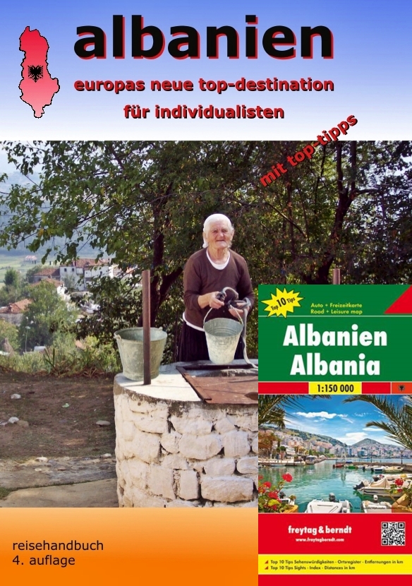Albanien Reisehandbuch - Taschenbuch mit Karte
