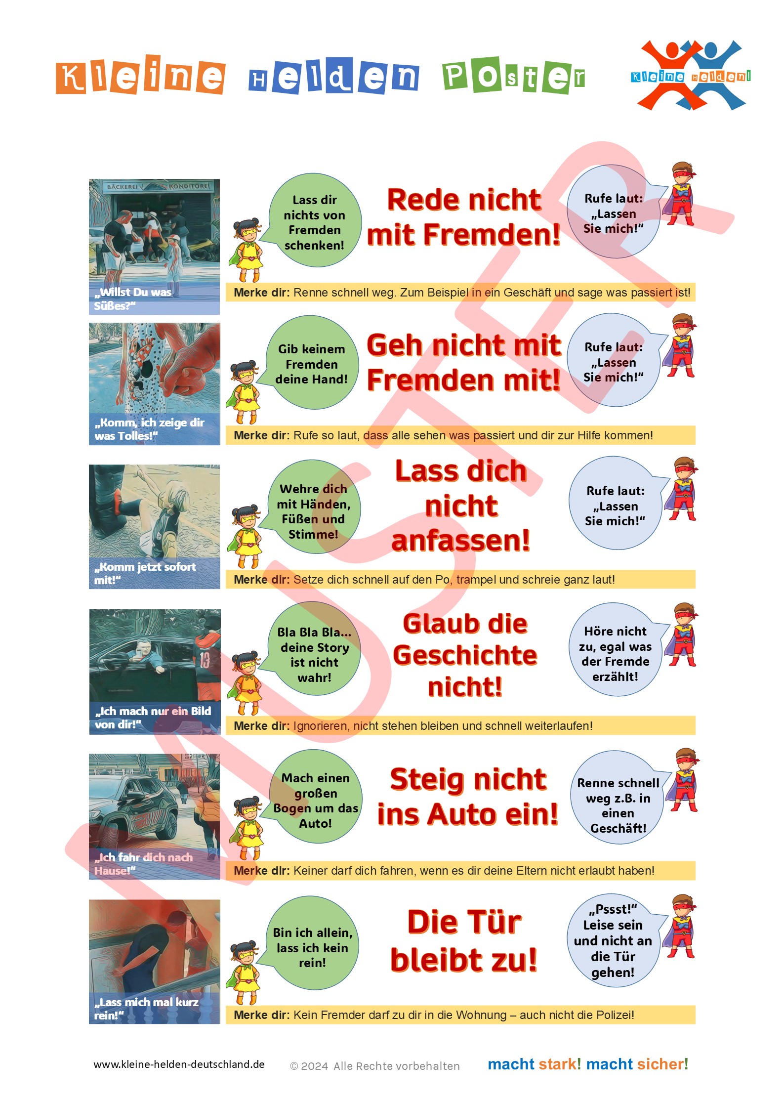 Kleine Helden Poster