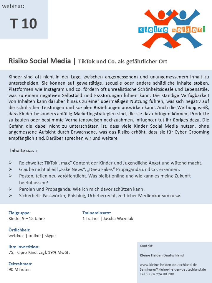 Risiko Social Media