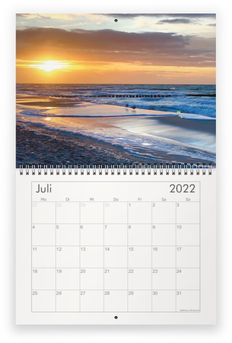 Kalender Strandzeit 2023 - Vorreservierung