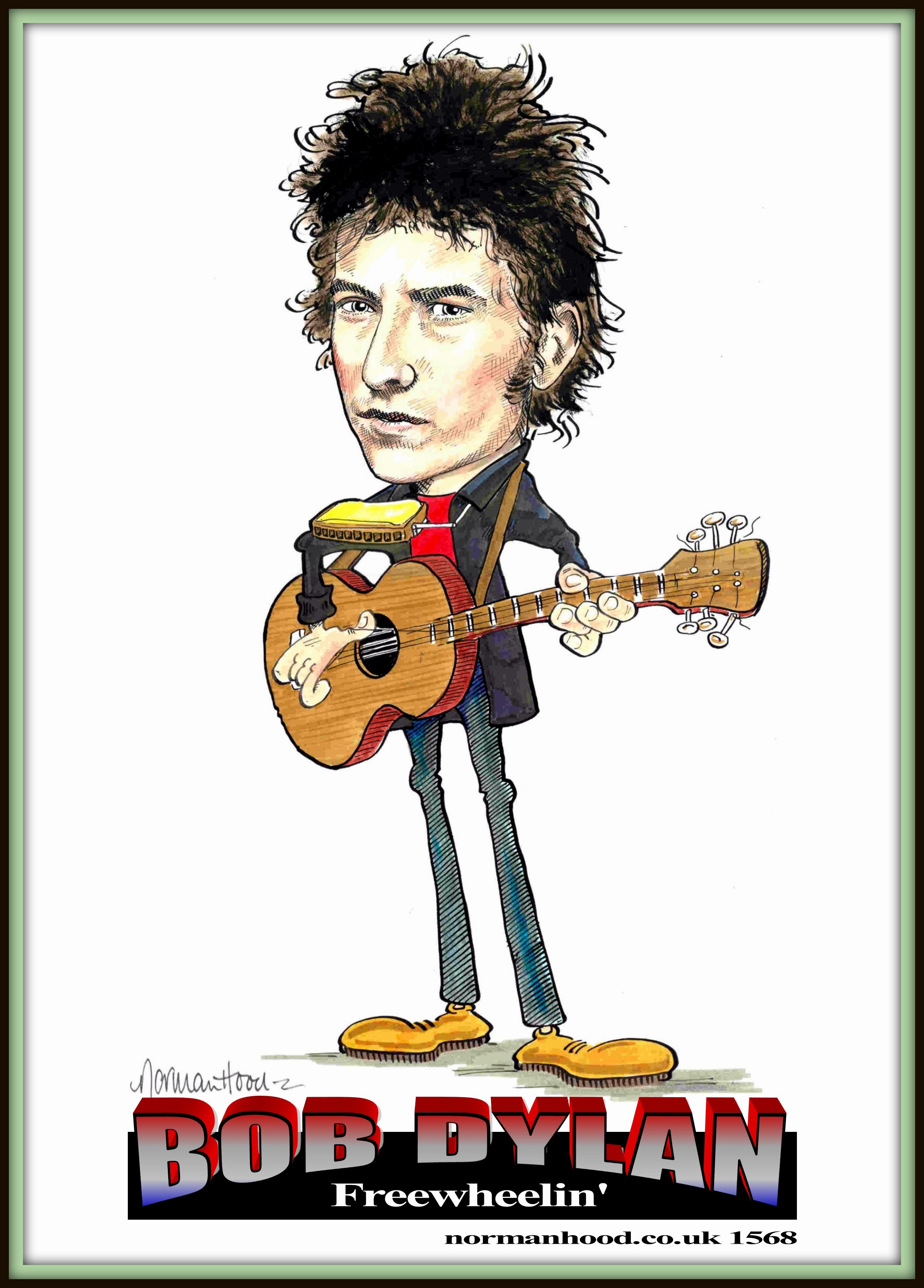 Bob Dylan print