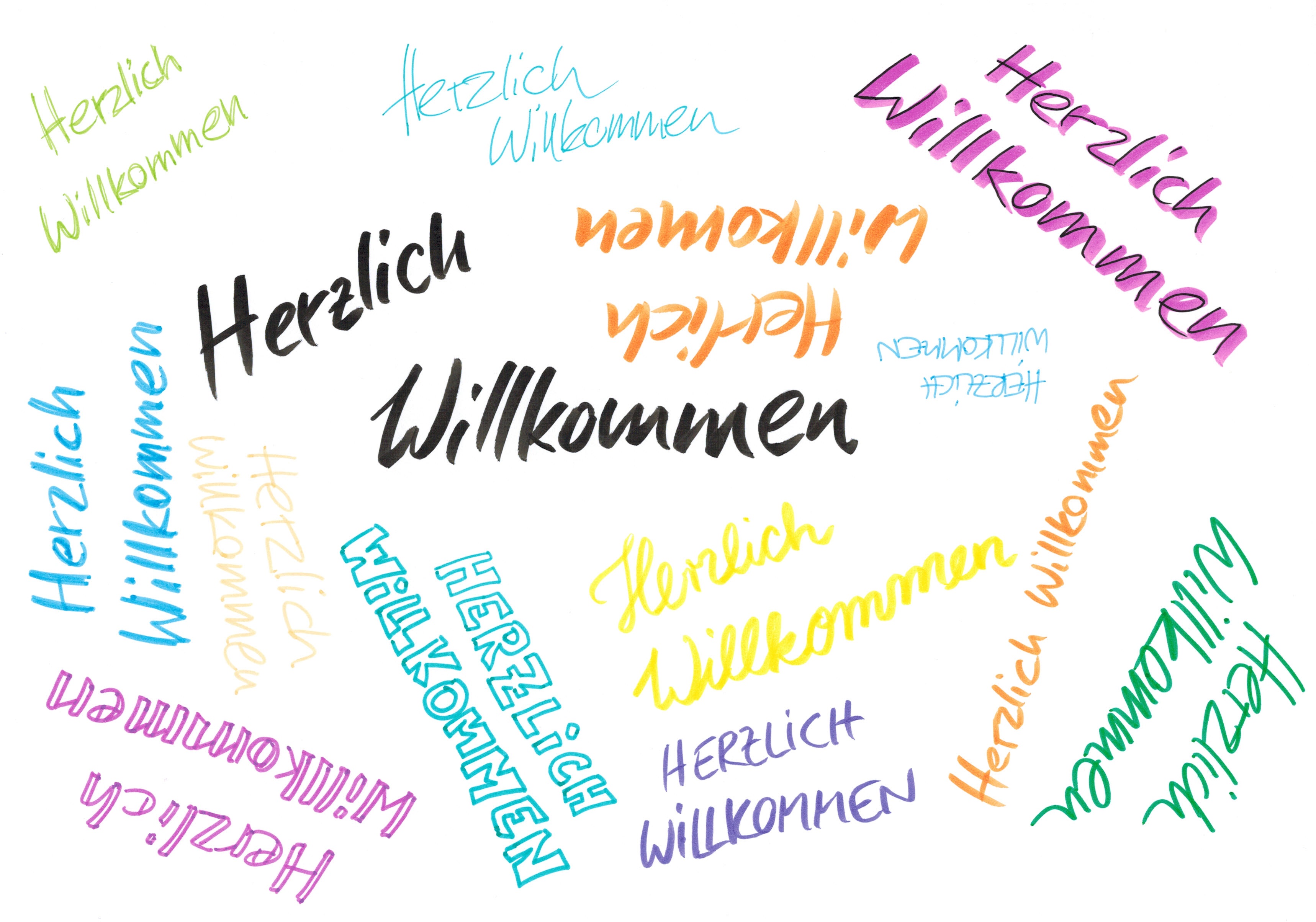 Was Antwortet Man Auf Herzlich Willkommen Stil auf ganzer Linie - Blog - Artikel rund um das Thema Visualisieren