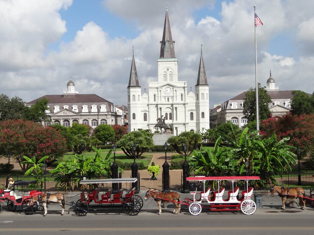 Jackson Square la nouvelle orleans