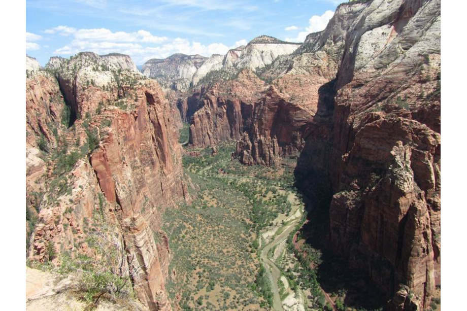 Zion national park utah angels landing