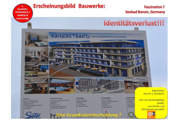 Protest Gäste und Einwohner