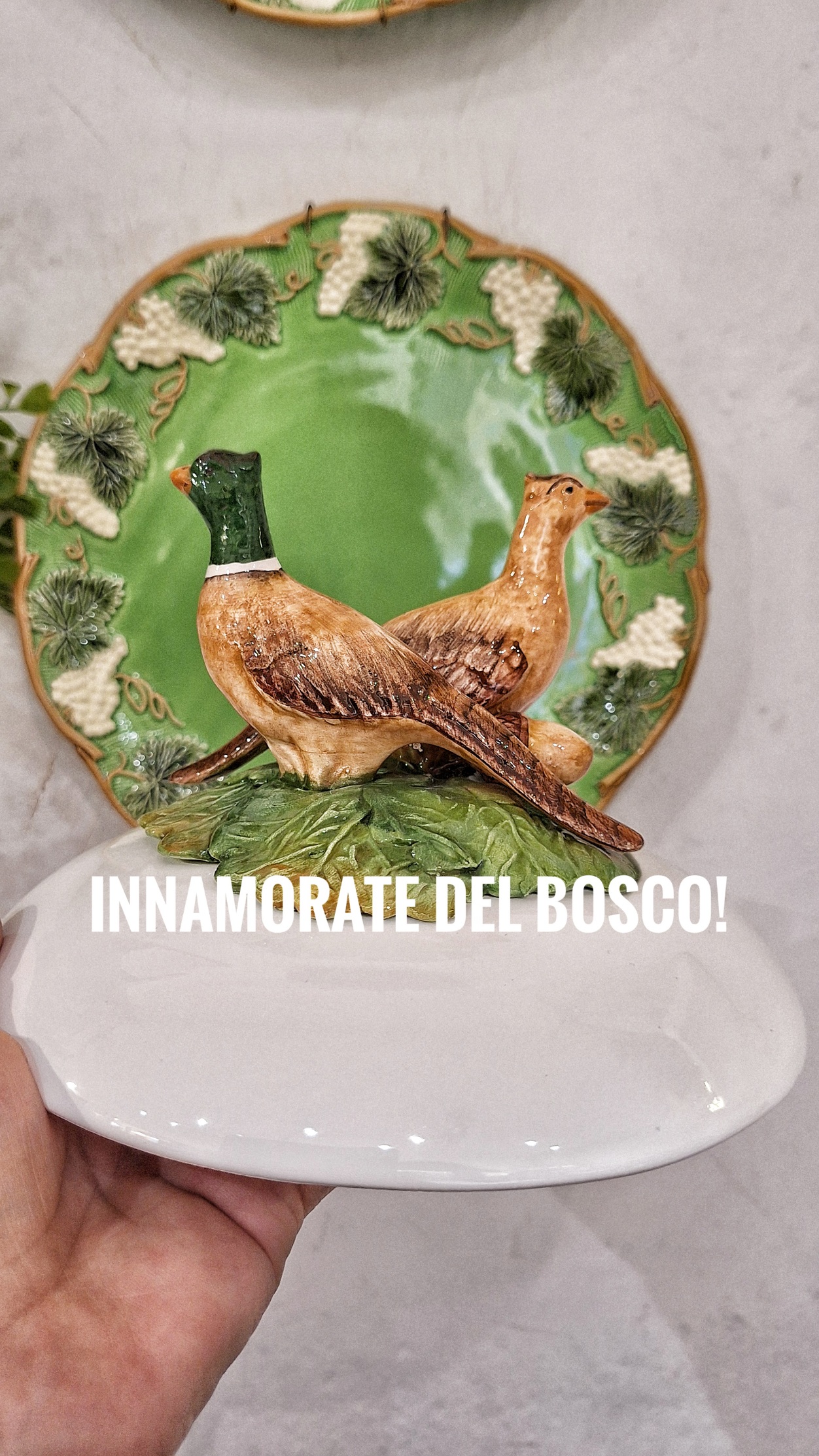 Posto tavola bosco