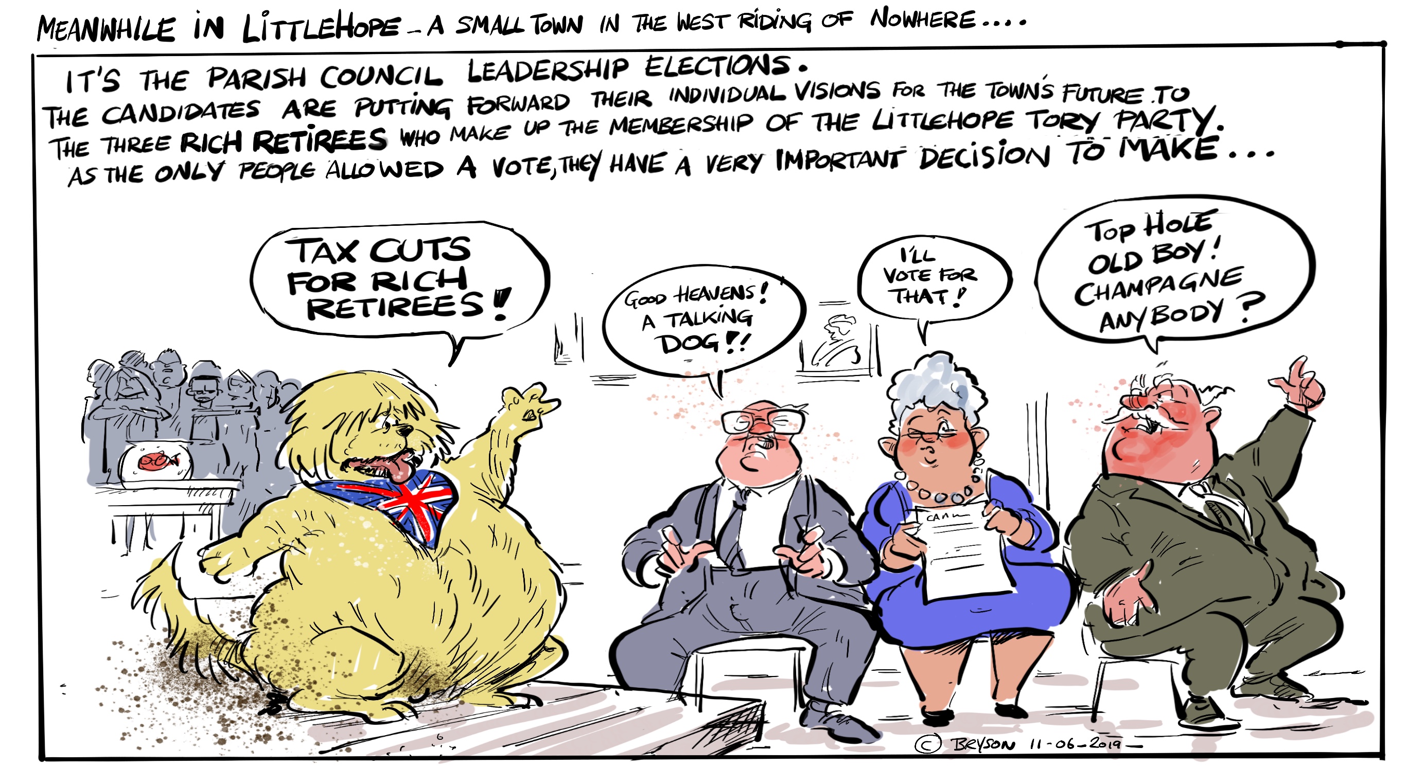 Littlehope politics cartoon