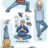 Yoga star wars for man