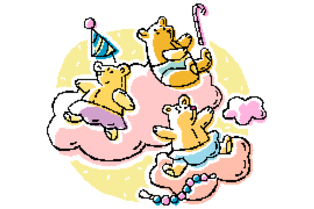 Teddybären machen Musik