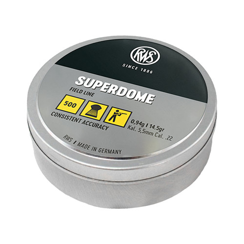 RWS SuperDome 5.5mm (.22) Pellets (x500)