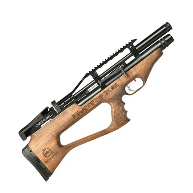 Kral Puncher Empire XS Walnut Stock PCP Air Rifle .22