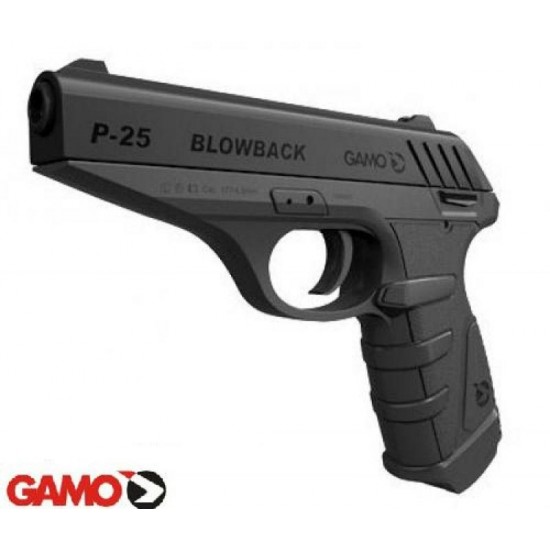 Gamo P-25 Blowback - .177 Pellet Air Pistol