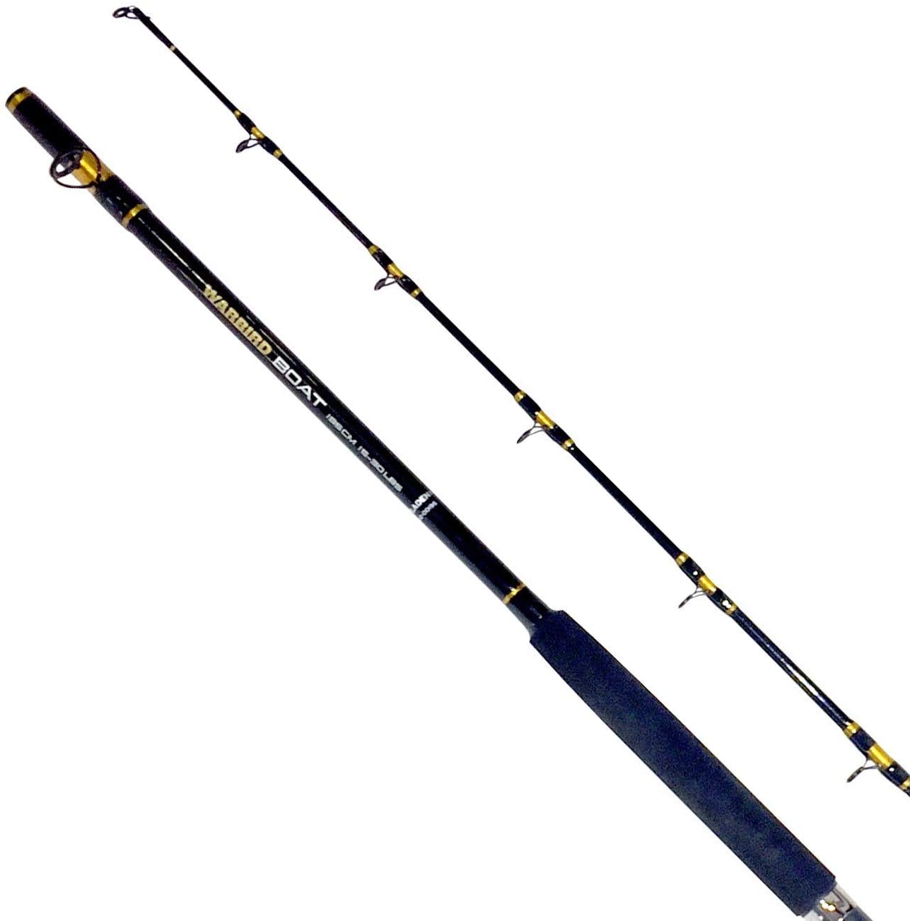 FLADEN Fishing - Quality 6ft or 7ft - 30 to 40 lbs Class BOAT SEA FISSION  BLUE Rod