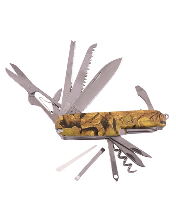 Camo 12 function penknife 