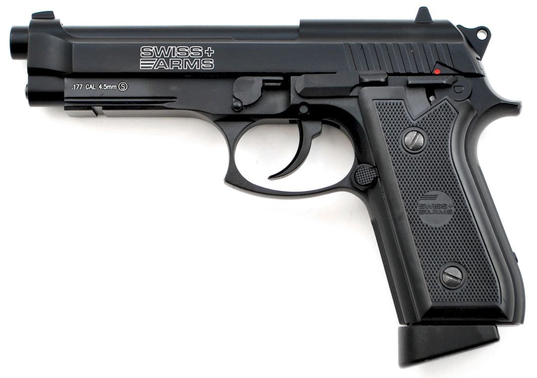 Swiss Arms SA P92 Beretta Style .177 Blow-Back Co2 Air Pistol