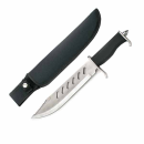 15" Knife With Rubber Handle & Sheath