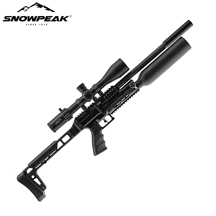 Snowpeak AP900B alloy BOTTLE Multishot Folding Stock PCP Air Rifle