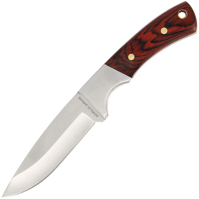 Anglo Arms Fixed Blade Knife - Redwood Classic Knife with Sheath
