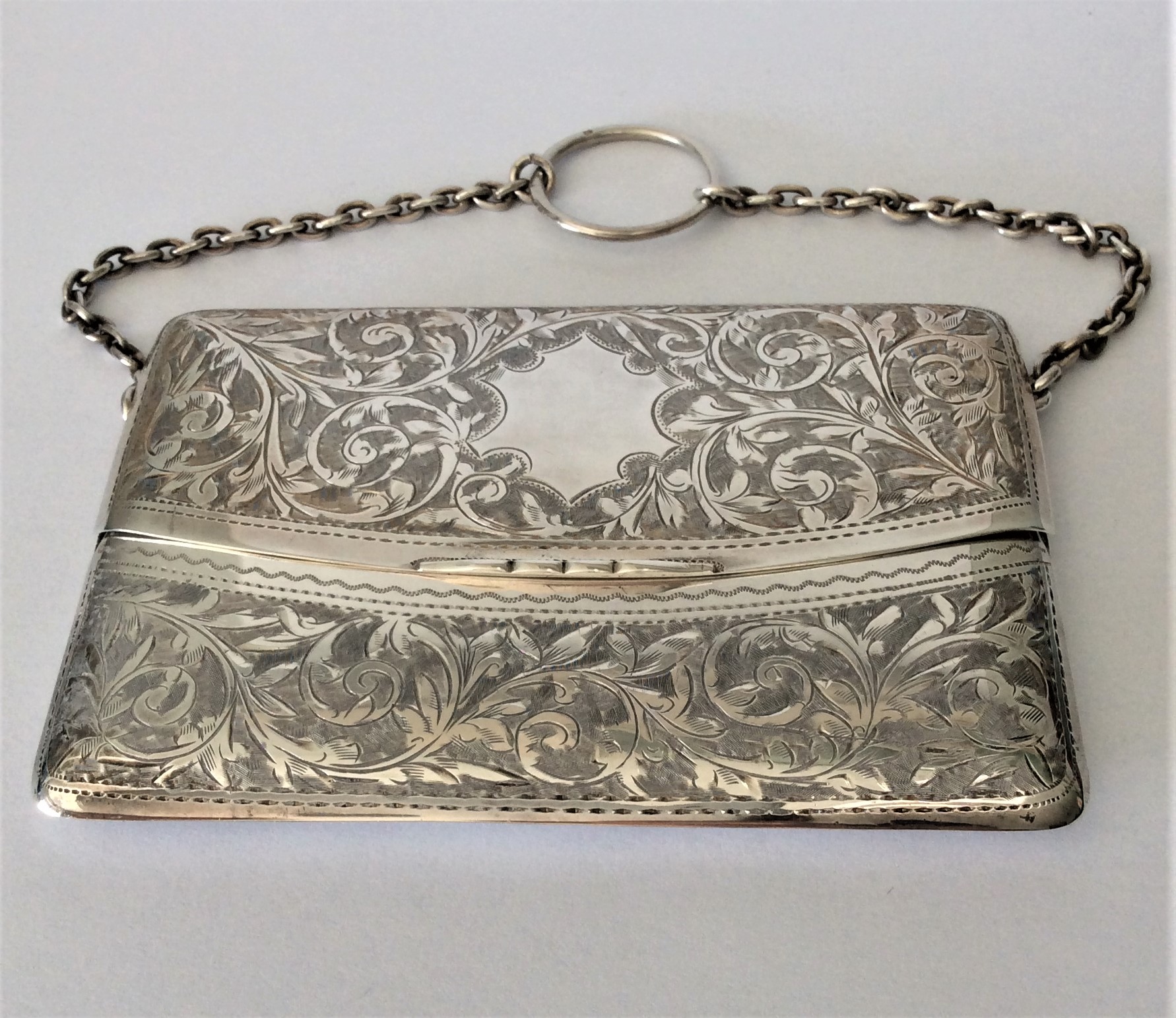 Antique Silver Purse - Mark Jewellers